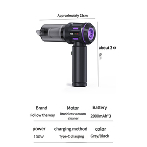 17000Pa Powerful Suction Wireless <strong>Mini</strong> <strong>Handheld</strong> <strong>Vacuum</strong> <strong>Cleaner</strong> <strong>Cordless</strong> Portable Car <strong>Vacuum</strong> <strong>Cleaner</strong> with Air Blower - Product Image 3