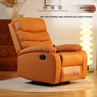 Fauteuil de loisirs rotatif pour les paresseux Fauteuil de canapé simple italien moderne et minimaliste