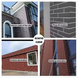 Texture <span class=keywords><strong>de</strong></span> <span class=keywords><strong>brique</strong></span> super réaliste facile à installer Mcm pierre douce intérieur extérieur <span class=keywords><strong>brique</strong></span> mince placage Flexible <span class=keywords><strong>brique</strong></span> <span class=keywords><strong>de</strong></span> <span class=keywords><strong>parement</strong></span> fendue - Product Image 5