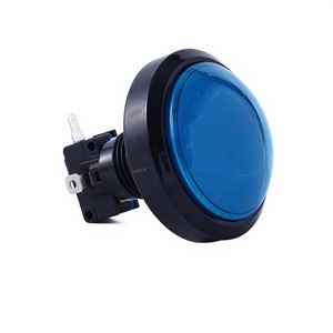 Schnelle Lieferung Mini-Drucktastenschalter LED-Leuchten 12V PC/ABS-Material Hoher Schutz 10M Zykluszahl Zuverlässigkeit Manipulationsschutz - Product Image 1