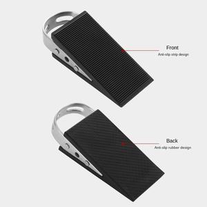 Cuneo per porta antivento in gomma anticollisione senza foro in acciaio inossidabile 304 - Product Image 3