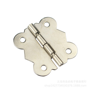 Bisagra de mariposa estilo antiguo de 26 mm y 27 mm, montaje en superficie de hierro para caja de madera BD82 - Product Image 5