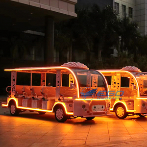 Nouveau bus touristique rose corail Dream Light, bus électrique de luxe personnalisé, bus de dessin animé attrayant à vendre - Product Image 4