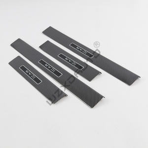 WZXD 2024 4x4 Aksesori ABS Karbon, pelindung ambang pintu model tampak dalam untuk ICAR 03 - Product Image 5