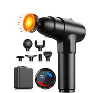 Pistola de Masaje Rosa Silenciosa en Oferta con Vibración Corporal, Batería de 2000 mAh y Función Musical - Product Image 1