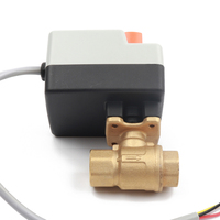 Vanne proportionnelle 4-20ma 0-10v DN15 Système de contrôle de l'eau de 1/2 pouces Vanne modulante à 2 voies