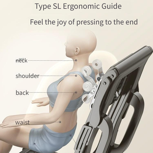 Fauteuil de massage Shiatsu à pression d'air 4D zéro gravité, moteur 120W, relaxation complète du corps, contrôle de la minuterie moderne, économie d'énergie - Product Image 2