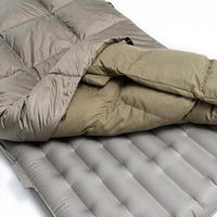 Système de couchage personnalisé pour le camping, kit de couchage d'extérieur, couette en duvet, ensemble de tapis de couchage, vente en gros