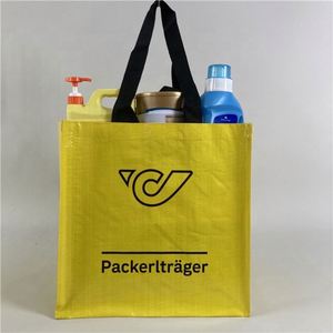 Custom Reusable <b>Woven</b> Laminated <b>Bag</b> Tote Reusable Shopping Grocery <b>Bag</b> Hot Sale PP <b>Woven</b> <b>Bag</b> for Rice 50kg - Product Image 1