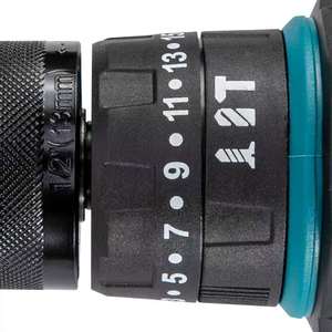 Per Batteria Makita 18V <span class=keywords><strong>Trapano</strong></span> <span class=keywords><strong>Avvitatore</strong></span> a <span class=keywords><strong>Percussione</strong></span> Elettrico 3 in 1 da 13mm 20+3 Coppie di Serraggio Senza Batteria - Product Image 3