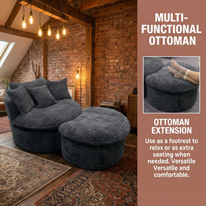 <span class=keywords><strong>โซฟา</strong></span>เบดสำเร็จรูป บรรจุภัณฑ์สุญญากาศ ชุดโซฟาปรับเอนทันสมัย สำหรับห้อง<span class=keywords><strong>นั่งเล่น</strong></span>สุดหรู แบบ 1 ที่นั่ง เหมาะสำหรับโรงแรม เฟอร์นิเจอร์แบบไม่มีโครง นั่งสบาย - Product Image 3