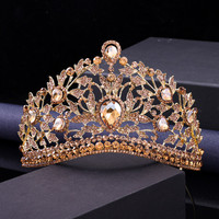 Collier personnalisé de haute qualité en alliage de zinc plaqué or/argent avec strass en cristal élégant pour femme, idéal pour mariage, bal de promo, anniversaire, concours de beauté Miss Univers