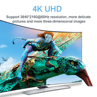 Répartiteur HDMI Ultra HD 4K 60Hz 1X4, distributeur vidéo HDMI 1x4, convertisseur V2.0 HDCP 2.2 pour PS4, TVBox, PC, moniteur, projecteur