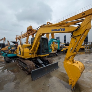 Excavatrice Komatsu Pc60 d'occasion de 6 tonnes, mini-excavatrice en bon état, d'origine japonaise, Komatsu Pc60 d'occasion - Product Image 5