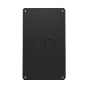 Placa para Caja Empotrada Lunaris, Negro Mate, 10x15 cm, Placa para Puerta - Product Image 3