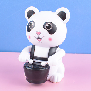Jincan Factory Wholesale <b>Cute</b> Fun Plastic Drum Animal Toys for Kids Small Prizes for Kindergarten Kids - Product Image 3