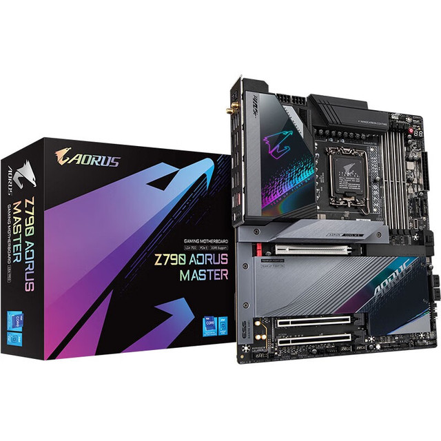 GIGABYTE Z790 AORUS MASTER Motherboard with LGA 1700