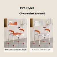 Chaise de douche en alliage d'aluminium Simplywalk 150 kg, chaise de toilette en forme de U, femme enceinte, certification MDR CE, support du distributeur