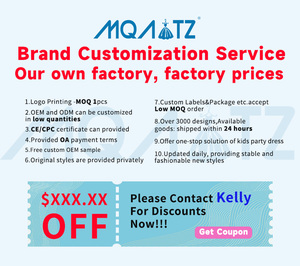 Mqatz 2025 Hoa Trẻ Em Ăn Mặc Trang Phục Chính Thức Hoa Net Áo Dài Cho 3-8 Tuổi Bé Gái Bow Mùa Hè Odm Cung Cấp Cho Đám Cưới Alp-0086 - Product Image 6