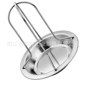 Rejilla para asar pollo de acero inoxidable con bandeja de 19.5x19.5x16 cm para barbacoa al aire libre y asado de pavo - Product Image 3