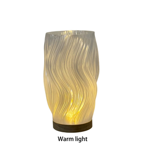 Lámpara de Escritorio 3D ANTINSKY, Lámpara de Noche Plegable para Dormitorio, 3 Niveles de Intensidad, Luces LED para Escritorio, Lámpara de Mesa para Cafetería - Product Image 4