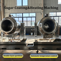 Fabrieksdirecte verkoop Automatische suikercoating- en verwarmingsmachine 70kg/batch Apparatuur voor het maken van suikerbedekte noten