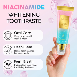 Pasta Dental con Niacinamida y Enzimas Avanzadas 100g, Antialérgica, Elimina Manchas, Cuidado de las Encías, Blanqueamiento Dental, Suministro al por Mayor de Fábrica - Product Image 3