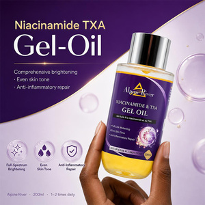 200ml <span class=keywords><strong>Niacinamide</strong></span> & TXA Tranexaminezuur Gel Olie Verlichtende & Egaliserende Huidtint Anti-inflammatoire Herstellende Lichaams- & Gezichtsolie - Product Image 2