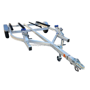 Remorques pour bateaux superposés OEM ODM 1000KG/2200lbs Remorques pour jet-ski Remorques pour bateaux à chargement facile en acier pour <span class=keywords><strong>2</strong></span> bateaux - Product Image 1