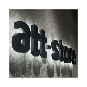 3d led backlit LED letters and 3d letter signs are manufactured shopfront signs