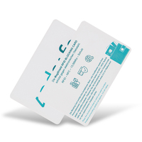 SUNLANRFID Carte à puce en PVC Carte RFID Carte NFC avec DESFire EV1/EV2/EV3 2K/4K/8K pour une utilisation en transit et contrôle d'accès