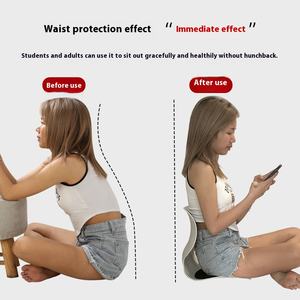 Cuscino Ergonomico <span class=keywords><strong>per</strong></span> Sedia da Ufficio con Supporto Lombare, Imbottitura Correttiva <span class=keywords><strong>per</strong></span> Lunghe Sedute con Schiuma e Riempimento ad Aria <span class=keywords><strong>per</strong></span> Studenti e <span class=keywords><strong>Bambini</strong></span> - Product Image 3