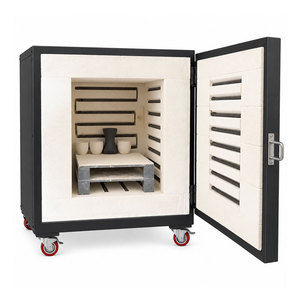 <span class=keywords><strong>Four</strong></span> à céramique électrique 220V pour usage domestique, adapté aux débutants, 27L, <span class=keywords><strong>1300</strong></span> degrés Celsius, <span class=keywords><strong>four</strong></span> à <span class=keywords><strong>poterie</strong></span> F - Product Image 1
