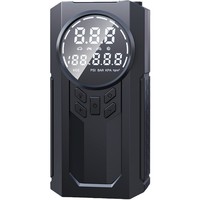 Démarreur multifonction 4-en-1 1000A avec gonfleur de pneus, batterie externe 4*2000mAh, lumière LED et booster de voiture numérique