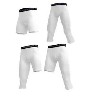 Pantalon une jambe basket-ball course à pied imprimé conception personnalisée collants de sport leggings pantalon extensible hommes pantalon de compression