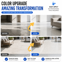 Peinture liquide populaire auto-nivelante effet marbre sable coloré en résine époxy pour revêtement de sol Terrazzo pour sols de maison et de garage