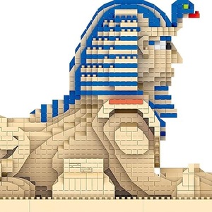 Collection de modèles emblématiques d'architecture mondialement connue d'Égypte pour adultes - Grand Sphinx de Gizeh et les Pyramides - Product Image 3