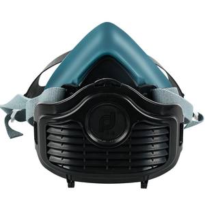 Masker setengah <span class=keywords><strong>Gas</strong></span>, Respirator <span class=keywords><strong>Gas</strong></span> mulut tahan debu untuk industri dengan menggunakan penyaring masker <span class=keywords><strong>Gas</strong></span> setengah wajah masker aksi Kimia - Product Image 1