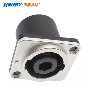 31*26 Mét Vuông Bạc Speakon Nối Ổ Cắm 4 Pin Cắm Điện Với Tấm Kim Loại Nữ Bảng Điều Chỉnh Gắn Kết Nối Cho Video <span class=keywords><strong>Speaker</strong></span> - Product Image 3