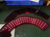 Tapis de thérapie par lumière rouge pour sabots de chevaux, 80 LED, 40W, pour la récupération des blessures équines, utilisation sur les pistes de course et en équitation