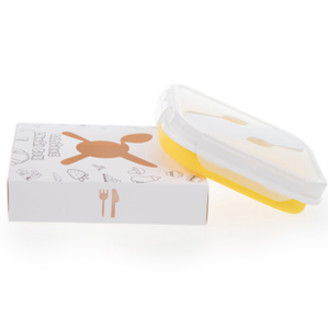 New Trending Portable Grade <b>Collapsible</b> Food <b>Storage</b> Container Kitchen Silicone Lunch Box - Product Image 5