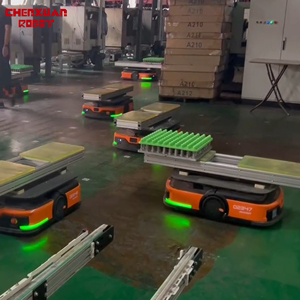 <span class=keywords><strong>Chariot</strong></span> AGV : Équipement dédié aux entrepôts et ateliers, utilisé pour le stockage, le transfert et la manutention des matériaux - Product Image 4