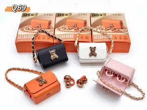 หูฟังไร้สายรุ่นใหม่ Q69 ows บลูทูธเวอร์ชั่น 6.0 หูฟังสเตอริโอแบบเปิดสำหรับเล่นกีฬา พร้อมไมโครโฟน สำหรับ Oppo Vivo Honor - Product Image 3