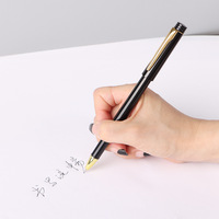 Bolígrafo de Gel Brillante con Logotipo Personalizado al por Mayor, Bolígrafo de Firma con Clip Metálico
