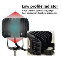Feux de travail LED bicolores de remplacement JIERUI JR-36W pour voiture 36W 9-36V OE 3030