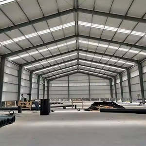 Легкосборные сборные стальные конструкции, индивидуальный дизайн для логистических складов и промышленных цехов, конкурентоспособная цена - Product Image 4