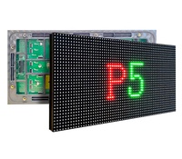 Módulo de pantalla LED de pared de video de 64x32 píxeles P5 para exteriores 5 metros IP65 2 años a todo color para centros comerciales Metro Educación