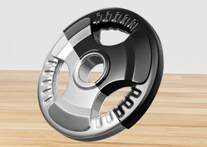 Tấm tạ cao cấp cho phòng tập tại nhà dành cho nam, tập tạ tự do, tập luyện sức mạnh, đĩa tạ cao su - Product Image 2