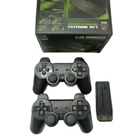 Volant de jeu ergonomique avec joystick et connexion sans fil 2,4 GHz, modèle M8, pour plusieurs consoles de jeu