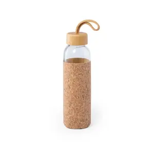 Cork <b>Glass</b> Bottle <b>500ml</b> sustainable merchandising - Product Image 2